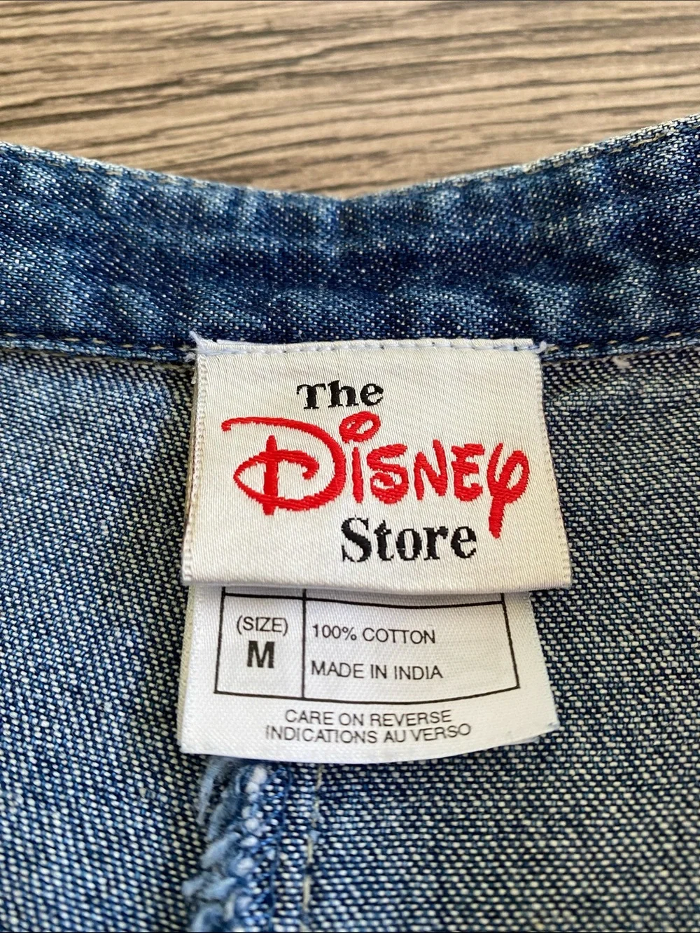 Vintage The Disney Store Eeyor and Tiger Denim Skort Size M
